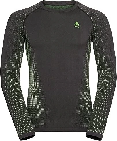 Odlo Performance Warm Baselayer Funktionsshirt langarm graphite grey/lounge lizard (Herren)