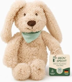 Grünspecht Wärme-Kuscheltier Hase Baby Wärmetier