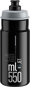Elite Jet Trinkflasche 550ml black/grey logo