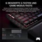 Corsair Vanguard 96 Wireless, schwarz, LEDs RGB, MLX Plasma, USB/Bluetooth, DE Vorschaubild