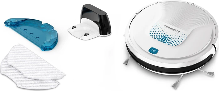 Rowenta RR8277WH X-Plorer Serie 45 Aqua Saug-/Wischroboter weiß
