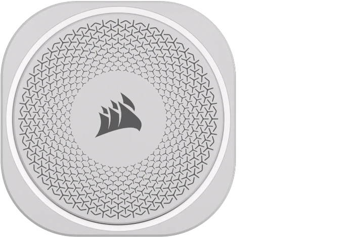 Corsair Nautilus 240 RS ARGB, weiß