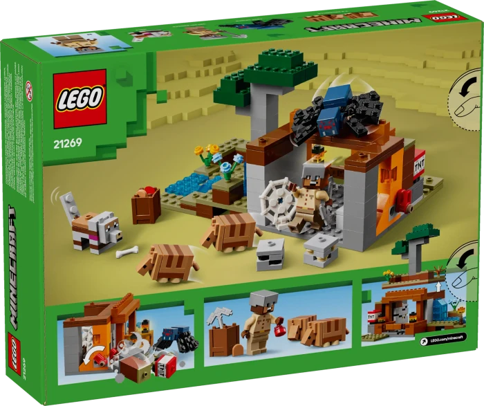 LEGO Minecraft - Die Expedition zur Gürteltiermine