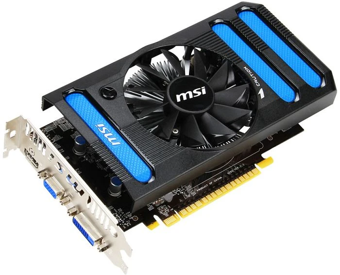 MSI GeForce GTX 650 Ti, N650Ti-1GD5V1, 1GB GDDR5, VGA, DVI, HDMI