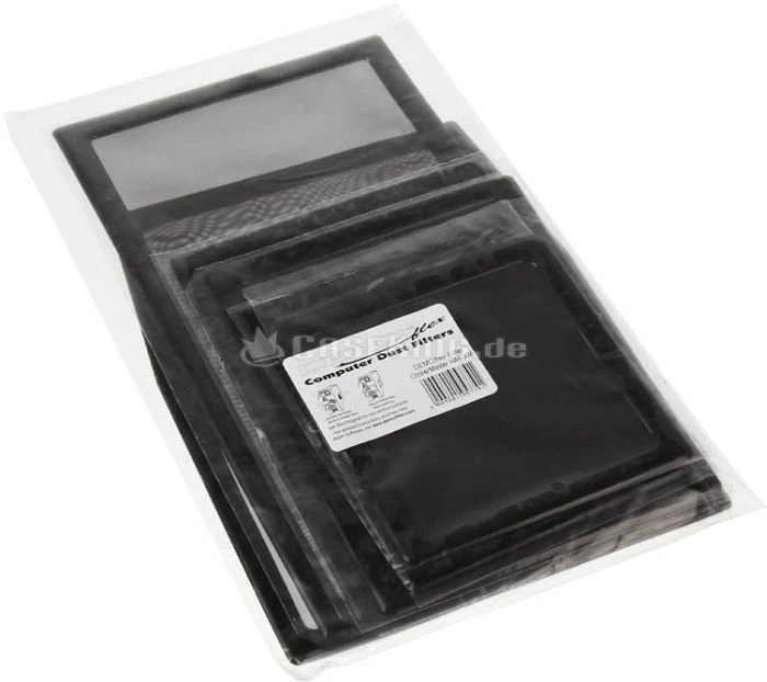 DEMCiflex Staubfilter Set für Cooler Master HAF XM schwarz/schwarz
