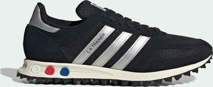 adidas LA Trainer OG core black/silver metallic/off white
