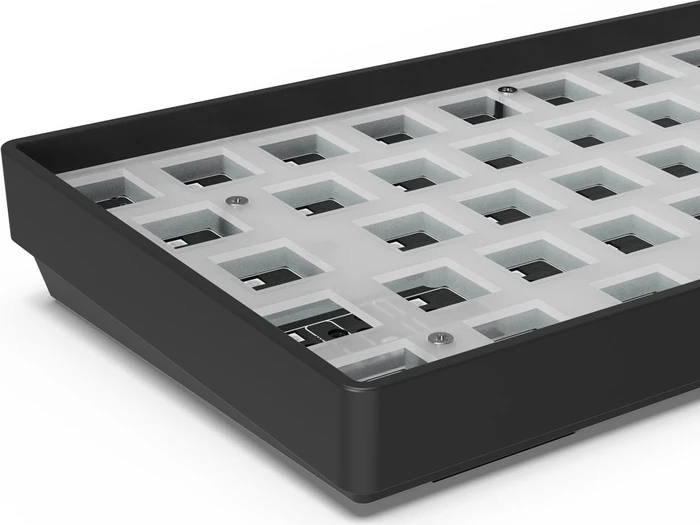 Sharkoon Skiller SGK50 S4 Gen2 Barebone Gaming Tastatur, schwarz, ISO/ANSI