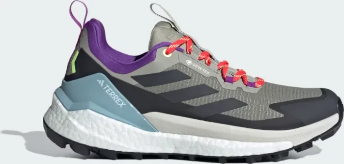 adidas Terrex Free Hiker 2.0 Low GTX trace cargo/core black/active purple (Damen)