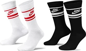 Nike Dri-FIT Everyday Essential Socken weiß/schwarz, 3 Paare