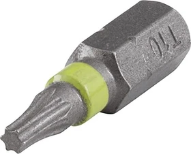 Wolfcraft Solid Torx Bit 1/4", T10x25mm,   3 Stück
