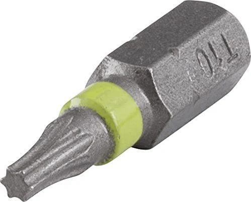 Wolfcraft Solid Torx Bit 1/4", T10x25mm, 3 Stück