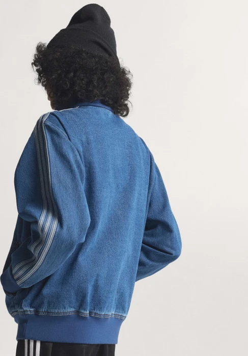 adidas Adicolor Firebird Originals Jeansjacke blue denim (Damen)