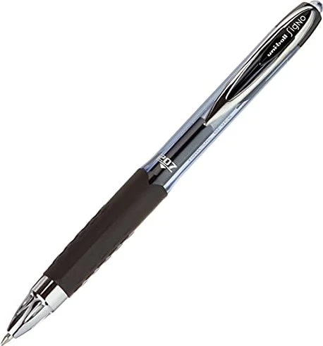 Uni-Ball Signo UMN-207 Gelroller schwarz/transparent