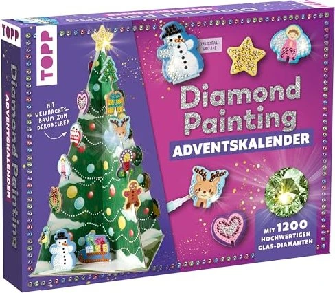 frechverlag Weihnachtszauber - Der Diamond-Painting Adventskalender