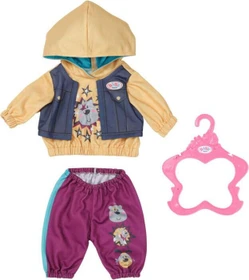Zapf creation BABY born Mode - Outfit mit Hoody 43cm