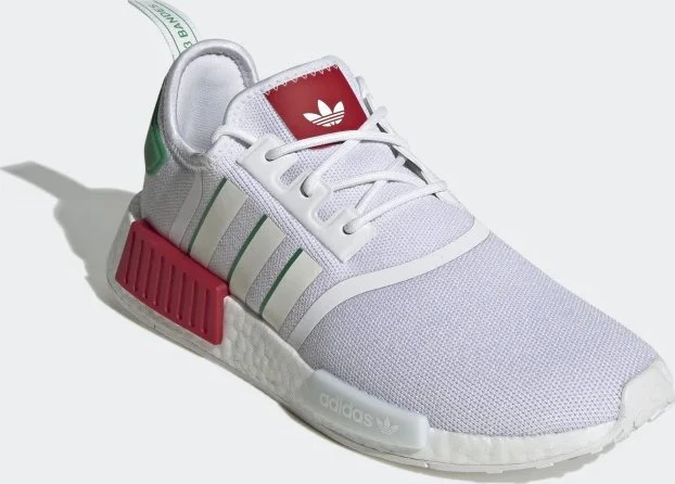 adidas NMD_R1 cloud white/off white/green (Herren)