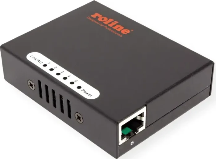 Roline Desktop Gigabit Switch, 4x RJ-45