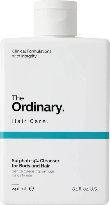 The Ordinary Hair Care Sulphate 4% Cleanser for Body and Hair, 240ml