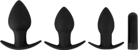 You2Toys Black Velvets Butt Plug Set, 4-tlg.