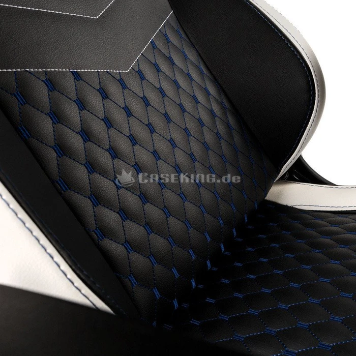 noblechairs Epic Gamingstuhl, schwarz/weiß/blau