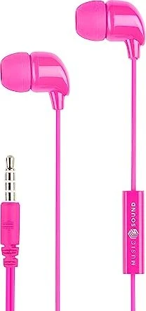 MusicSound Color In-Ear 3.5mm Klinke pink