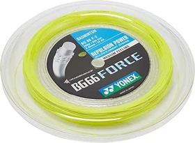 Yonex BG66 Force Badmintonsaite gelb 10m