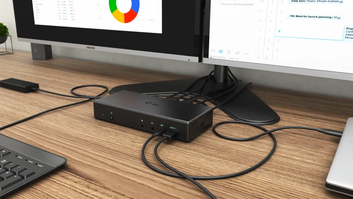i-tec USB-C Quattro Display Docking Station, USB-C 3.0 [Stecker]
