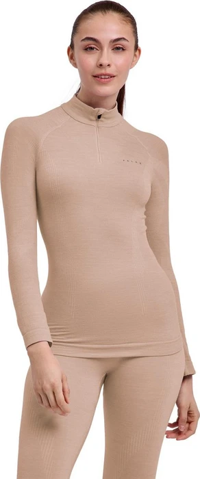 Falke Wool-Tech Zip-Neck Funktionsshirt langarm (Damen)