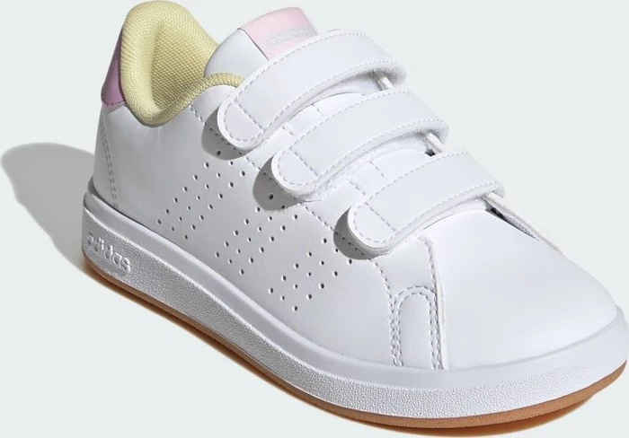 adidas Advantage Base 2.0 cloud white/bliss lilac/clear pink (Junior)