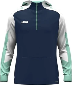 Jako Zip Dynamic Hoodie marine/white/mint