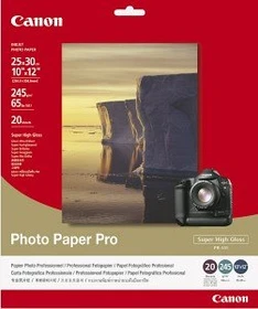 Canon PR-101 Pro Fotopapier hochglänzend weiß, 10x15cm, 245g/m², 20 Blatt