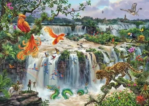 Ravensburger Puzzle Fantastischer Wasserfall von Iguazú