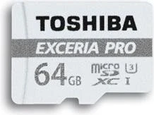 Toshiba Exceria Pro M401 R95/W80 64GB, UHS-I U3, Class 10