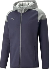 Puma Teamcup Casuals Hoodie parisian night (Herren)