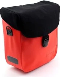 racktime Tommy Gepäcktasche onyx schwarz/lava orange