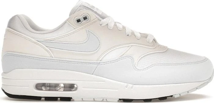 Nike Air Max 1 white/platinum tint/black/football grey (Damen)