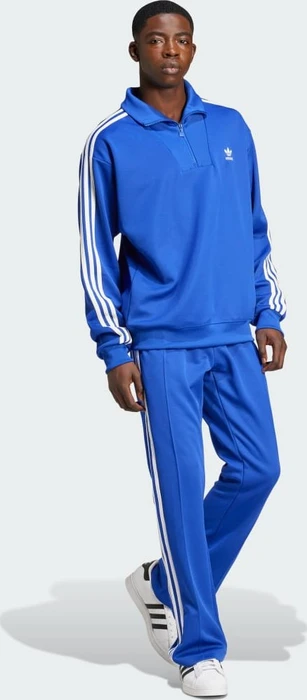 adidas Adicolor Funnel Neck Sweatshirt semi lucid blue (Herren)