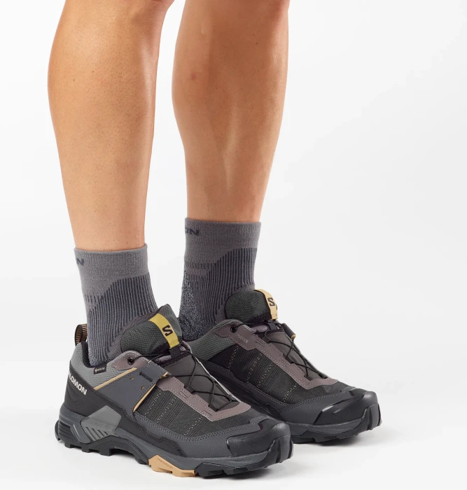 Salomon X Ultra 5 Wide GTX dark gull gray/asphalt/willow (Herren)