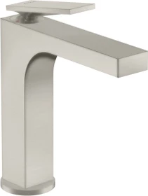 Hansgrohe Axor Citterio 160 Waschbeckenarmatur mit Hebelgriff und Ablauffernbedienung edelstahloptik