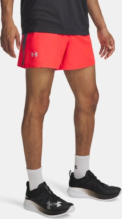 Under Armour Launch Laufhose kurz racer red/castlerock/reflective (Herren)