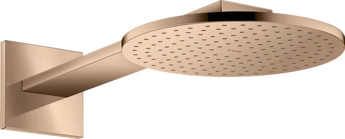Hansgrohe Axor ShowerSolutions Kopfbrause 250 1jet mit Brausearm polished red gold
