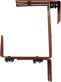 Siena Garden Blumenkastenhalter verstellbar terracotta