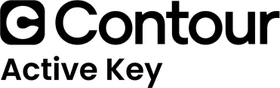Contour Design Active Key beleuchtete Hygiene-Tastatur, schwarz, USB, DE (AK-CB7000F-U1-B/GE)
