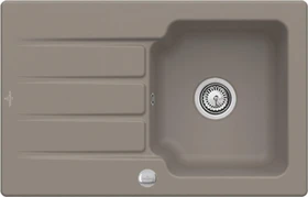 Villeroy & Boch Architectura 45 Einbau Becken reversibel mit Ablauffernbedienung timber