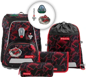 Step by Step Fit Ninja Yuma Schultaschen-Set, 5-tlg.