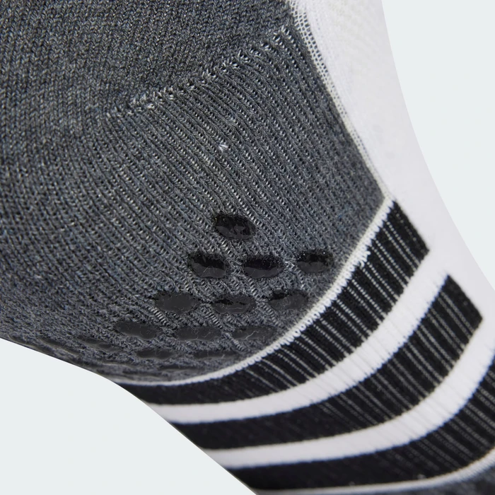 adidas Performance Grip Climacool Cushioned Crew Socken white/dark grey heather/black