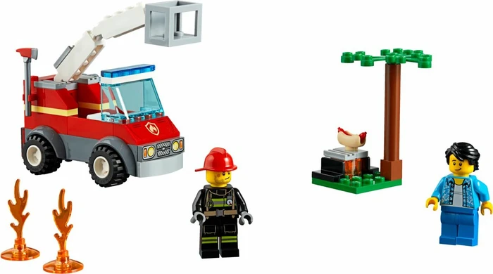 LEGO City Feuerwehr - Feuerwehr beim Grillfest