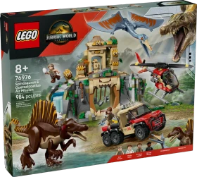 LEGO Jurassic World - Spinosaurier & Quetzalcoatlus: Hubschrauber-Einsatz