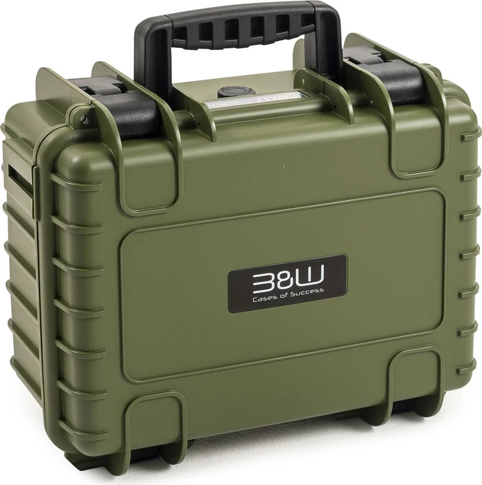 B&W International Outdoor Case Typ 3000 PP.117 Koffer mit Schaumstoffeinsatz