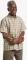 Jack Wolfskin Planalto Hemd kurzarm check/cold coffee (Herren) Vorschaubild